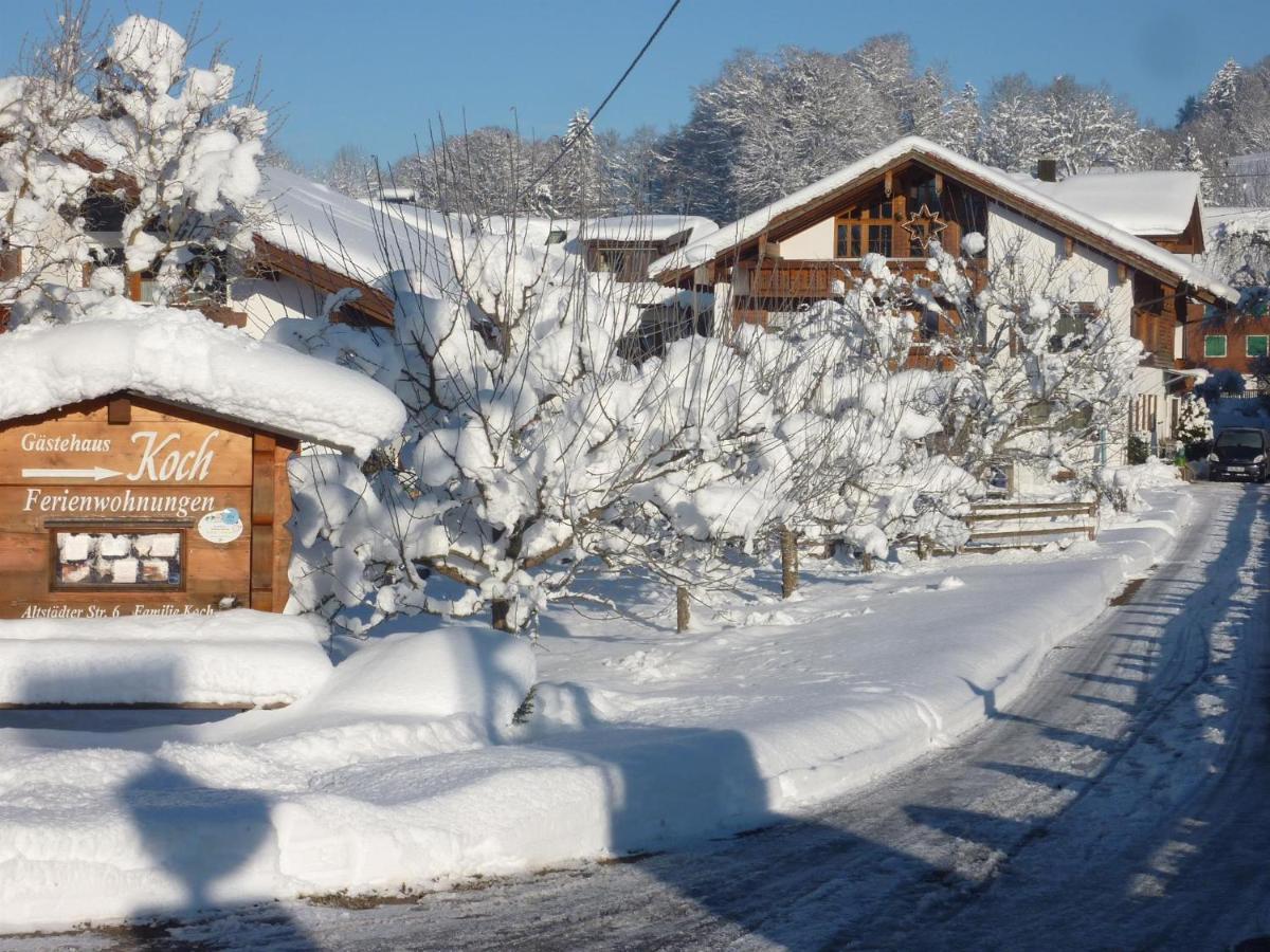 Gaestehaus Koch Fischen im Allgaeu Zewnętrze zdjęcie